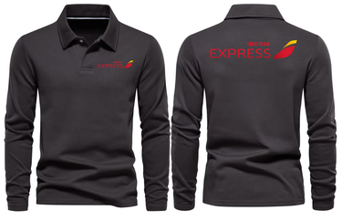 IBERIA EXPRESS LONG SLEEVE POLO